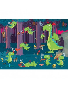 Puzzle - La forêt des dragons 2