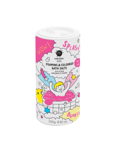 Sels de bain moussants roses