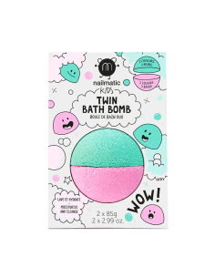 Boule de bain duo : rose +...