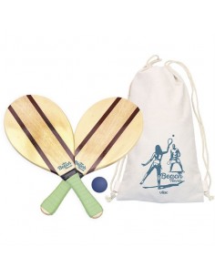 Set raquettes de plage vintage