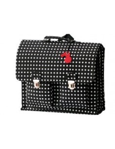 grand cartable noir étoilé...