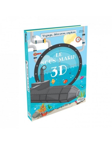 Maquette - Le sous-marin 3D. Voyage,...