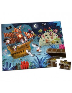 Janod Puzzle chasse au... 2