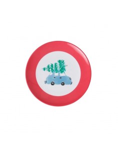 Rond Mélamine Assiette -...