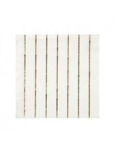 16 petites serviettes...