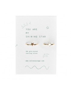 SELVA SAUVAGE Bague étoile...