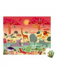Puzzle la réserve animalière 2