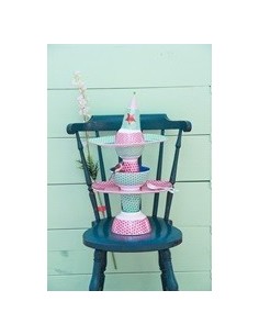 Bol imprimé étoile bleu de 2