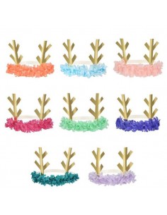 Set de 8 bandeaux rennes à... 2