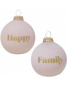 Baubels Boule de noel happy...
