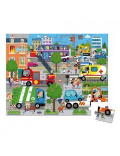 Puzzle city 36 pcs 2
