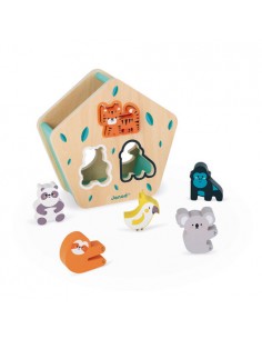 Boîte à formes animaux