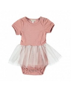 Body Tutu Broadway vieux rose 6 mois