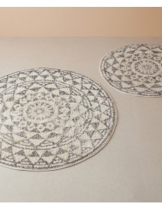 Tapis de bain rond 80cm 2