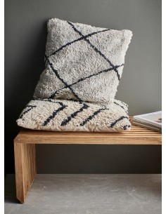 Coussin coton zigzag (40x60) 2