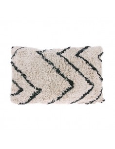 Coussin coton zigzag (40x60)