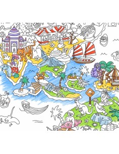 Poster géant à colorier 2