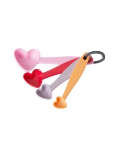 Mélamine Cuillères coeur à...