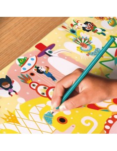 Le Carnaval Poster à colorier 2