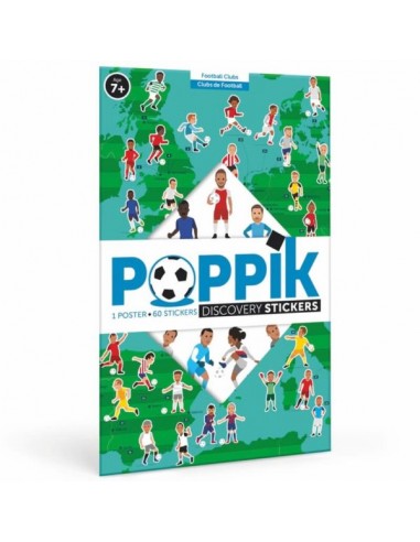 POPPIK Le Football Poster pédagogique...