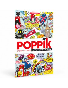 POPPIK 100% English Poster...
