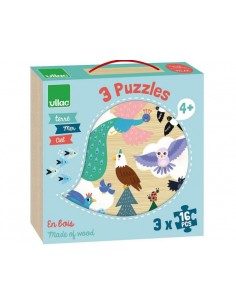 Vilac Puzzles Terre - Mer -...