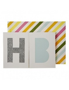 Carte bannière HAPPY BIRTHDAY