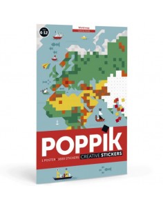 Poppik Carte du Monde 1600...