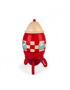 Boite à musique Fusée (bois) 2