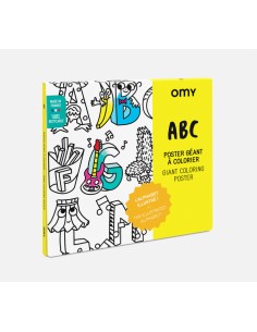 Omy Poster à colorier ABC...