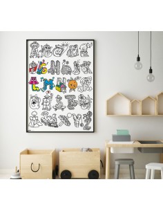 Omy Poster à colorier ABC... 2