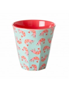 Gobelet en mélamine crevettes