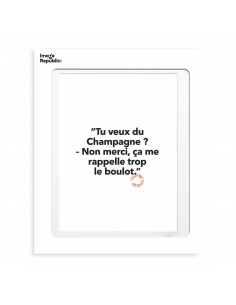 Affiche Tu veux du...