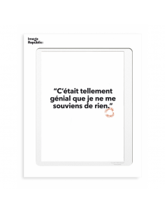 Affiche C'était tellement...