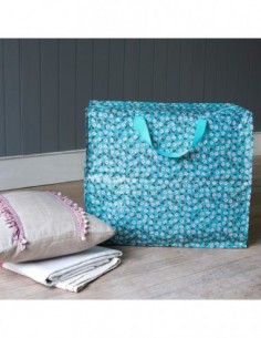 Sac de rangement motif Marguerite Daisy Bleu 2