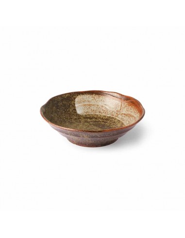 Hk Living japanese shallow bowl brown...