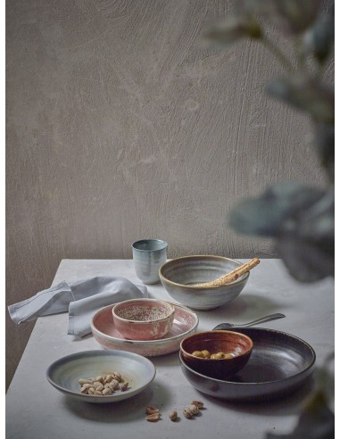 Assiette creuse rustic noire - Home... Assiette creuse rustic noire - Home...