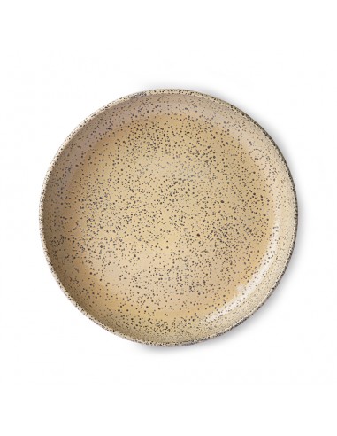 Gradient ceramics: assiette creuse peach Gradient ceramics: assiette creuse peach