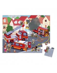 Puzzle Pompiers 24 pièces 2