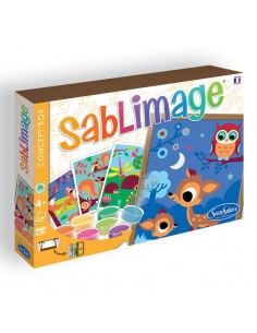 Sablimage Animaux de la fôret