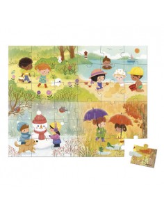 Puzzle Les Saisons 36 pièces 2