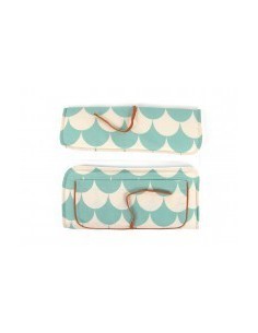 Matelas à langer BERLIN Ecailles Vertes