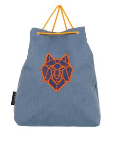 Sac de gymnastique Loup bleu