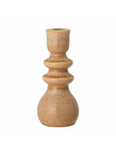 Bougeoir Emie, Jaune, Grès