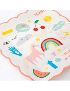 Petite assiette licorne 2