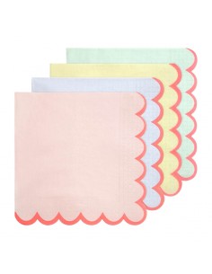 20 grandes serviettes...