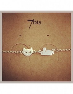 BR chat et souris Argent