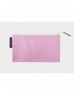 Trousse GM rose paillette...