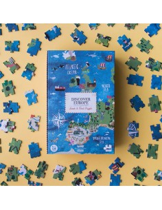 Discover Europe puzzle