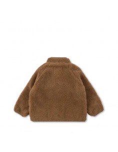 Teddy Cardigan- Tabacco Brown 2